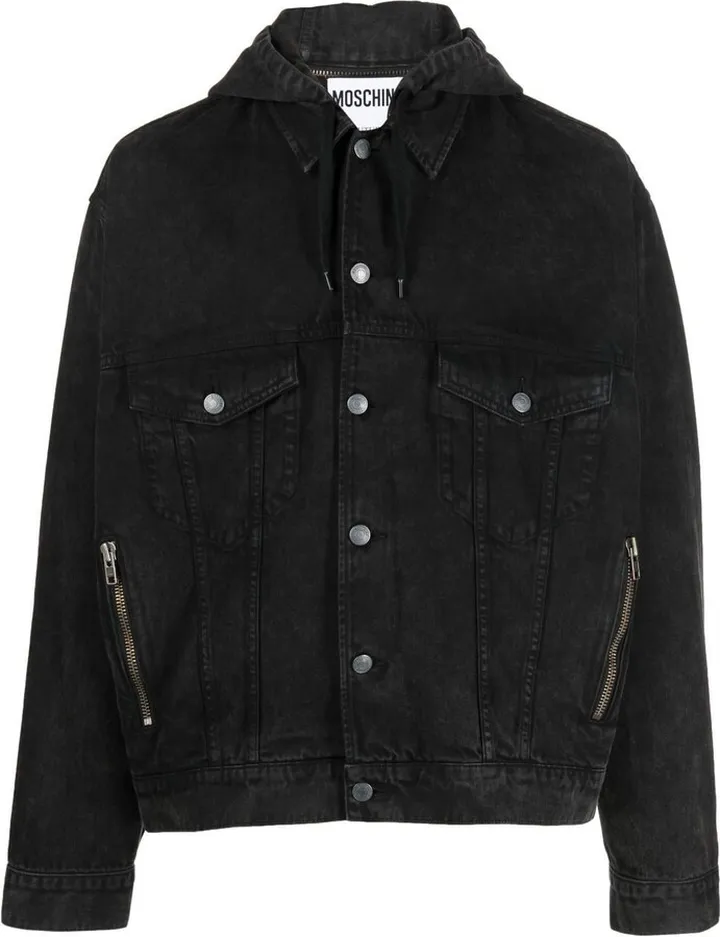 Hooded Denim Jacket