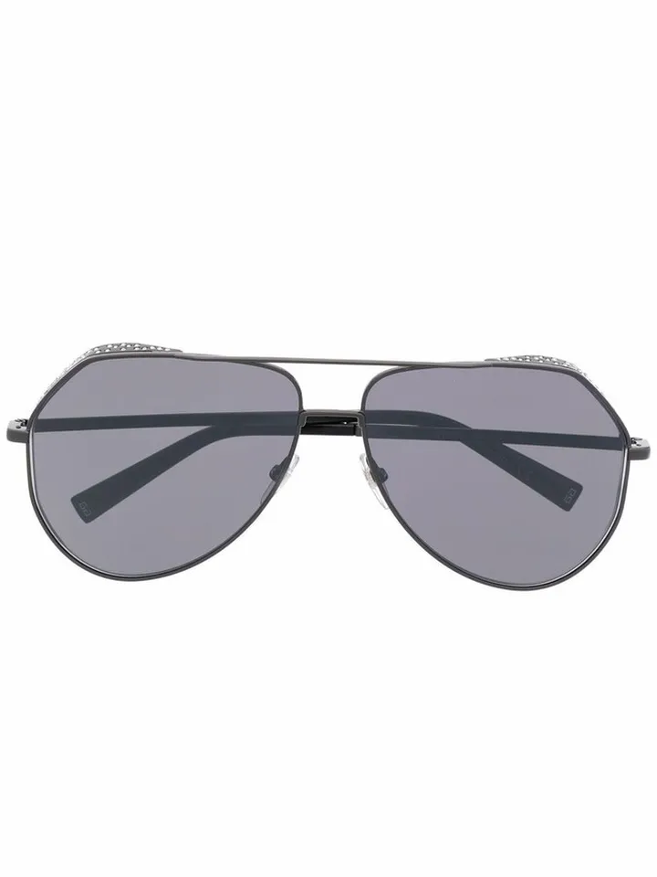 Pilot-Frame Sunglasses