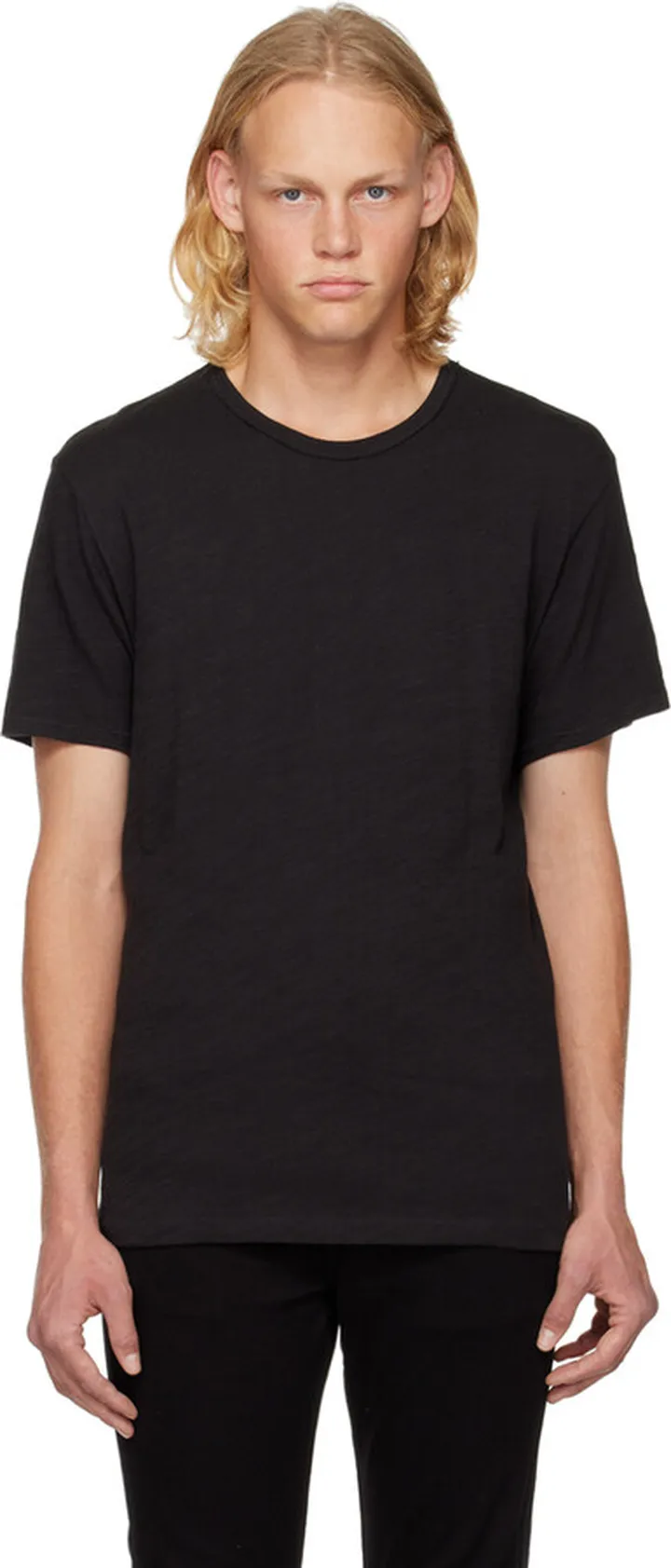rag & bone Black Classic T-Shirt