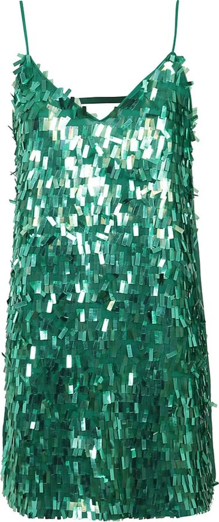 Pinko Cut Out Sequin Embellished Mini Dress