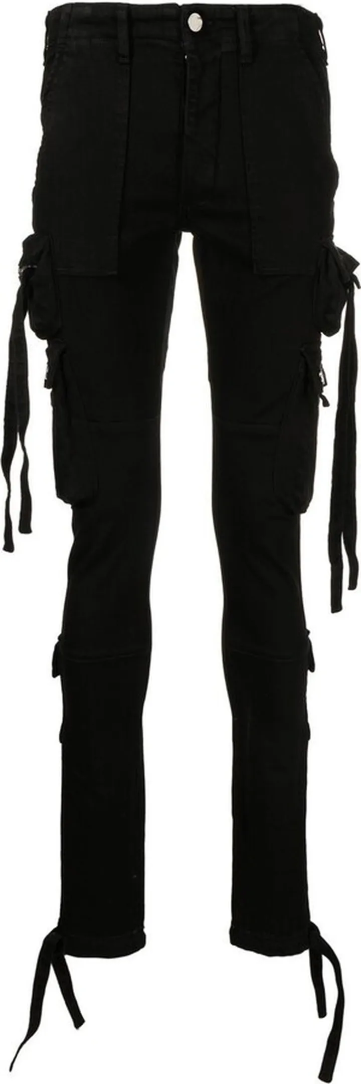 Tactical cargo skinny jeans