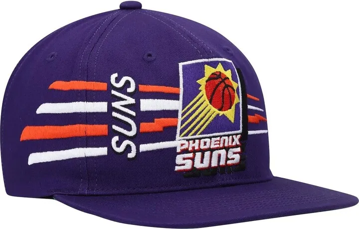 Men's Mitchell & Ness Purple Phoenix Suns Hardwood Classics Retro Bolt Deadstock Snapback Hat