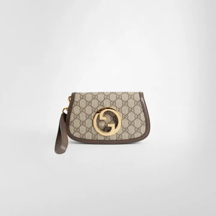 Gucci Man Beige Clutches & Pouches