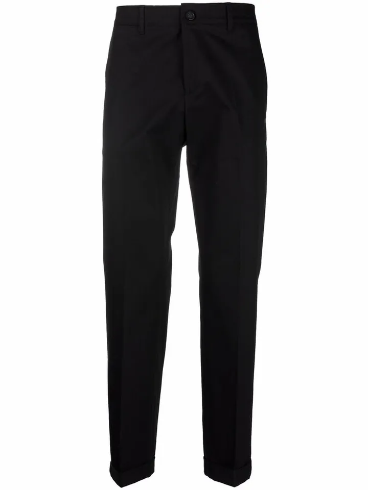 Straight-Leg Tailored Trousers