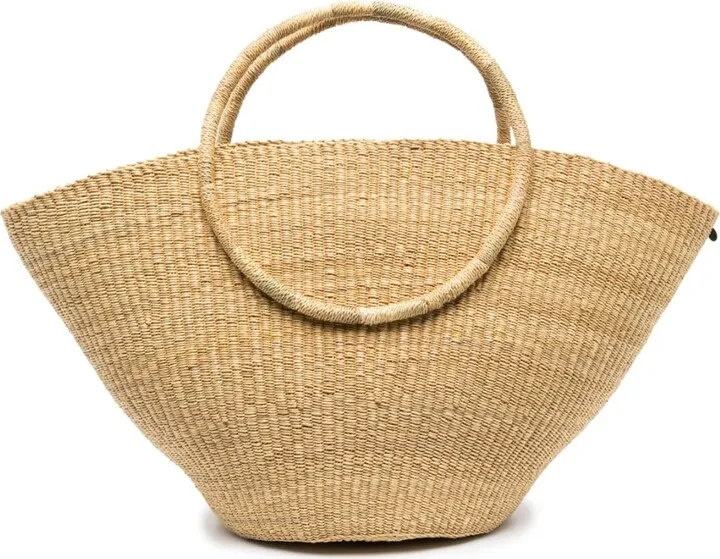 Interwoven-Design Tote Bag
