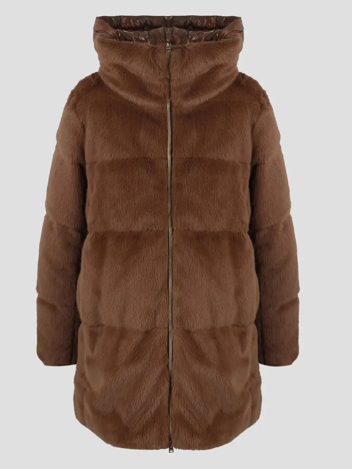 A-line Ecofur Jacket