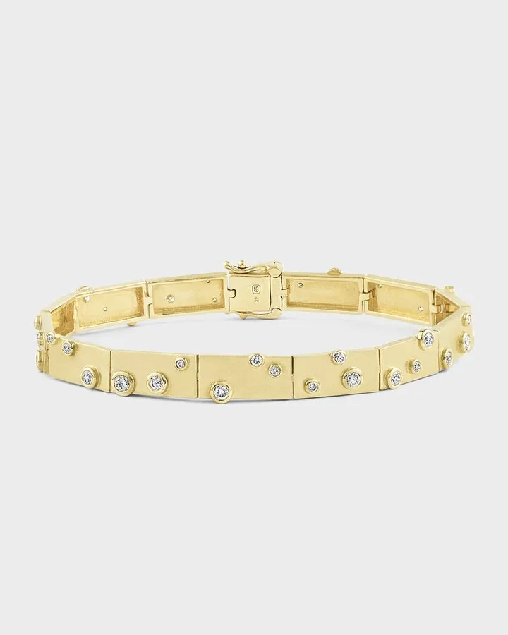 Diamond Bezel Anniversary Bracelet