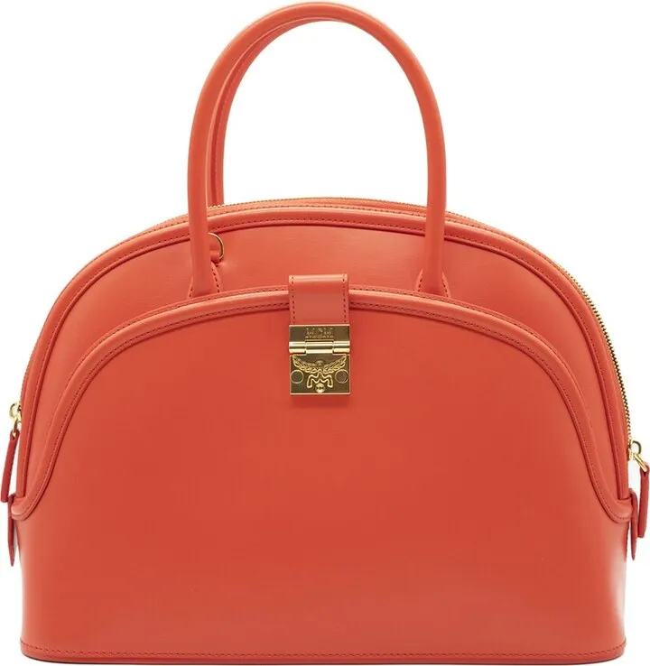 Mcm Anna Large Leather Tote