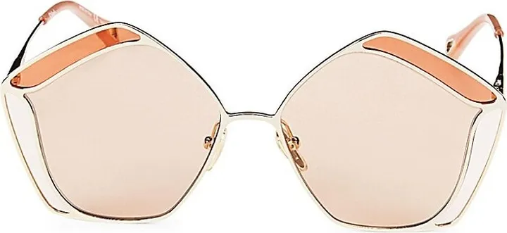 59MM Geometric Sunglasses