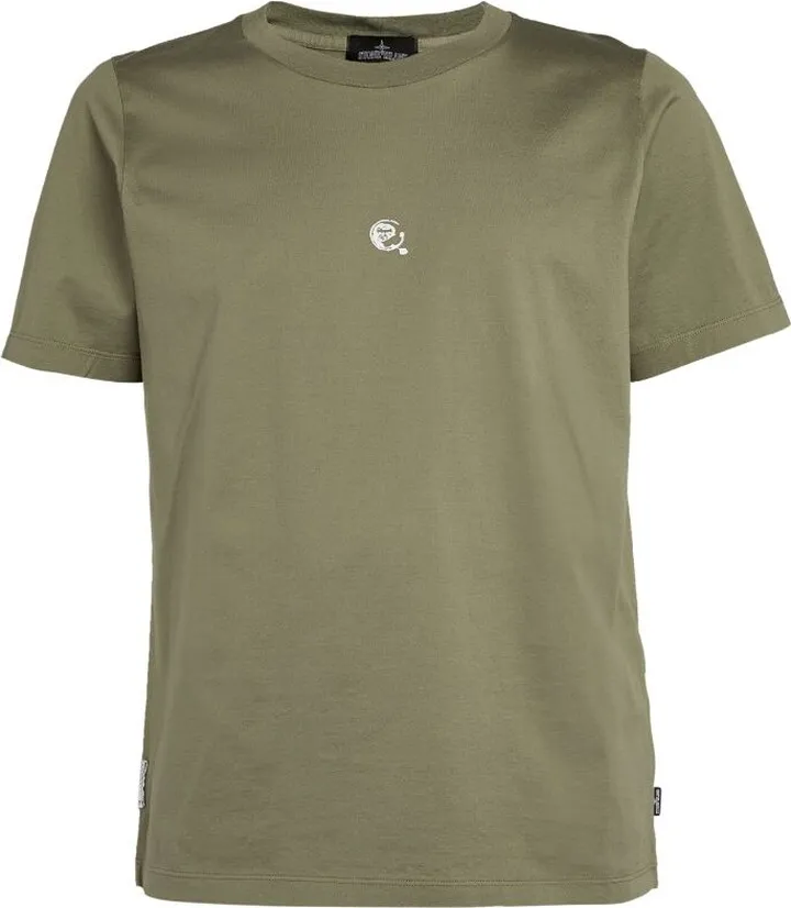 Stone Island Cotton Logo T-Shirt