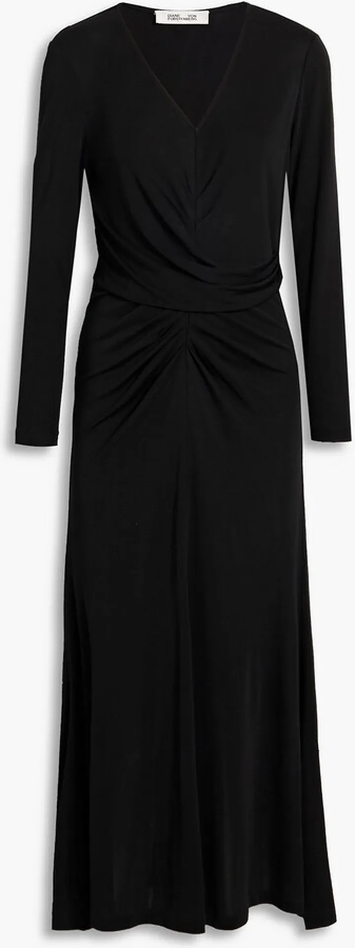 Timmy ruched jersey maxi dress
