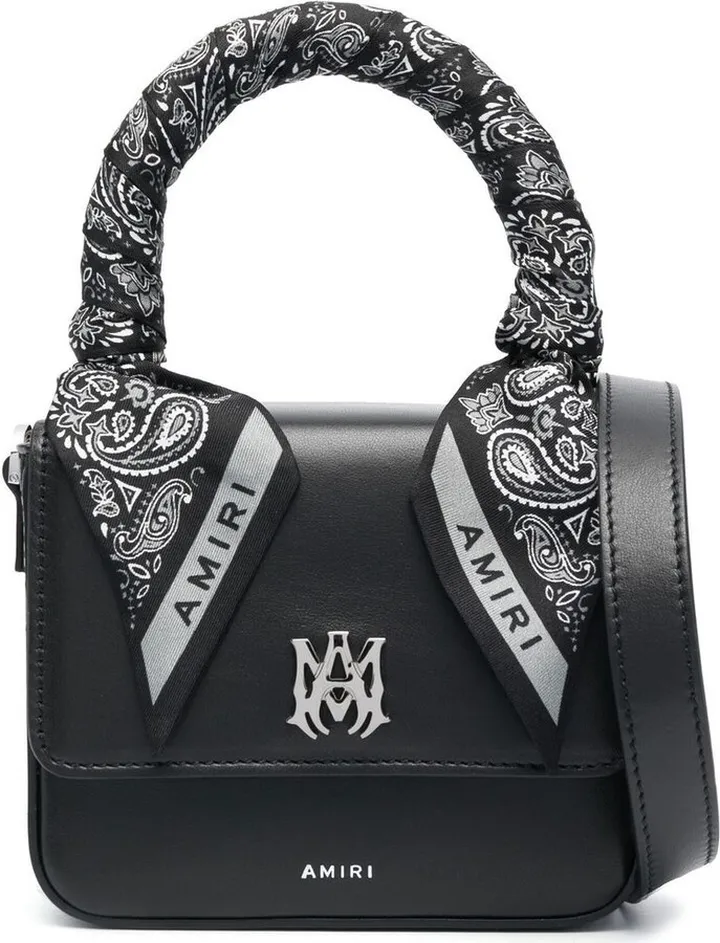 Micro M.A. leather mini bag