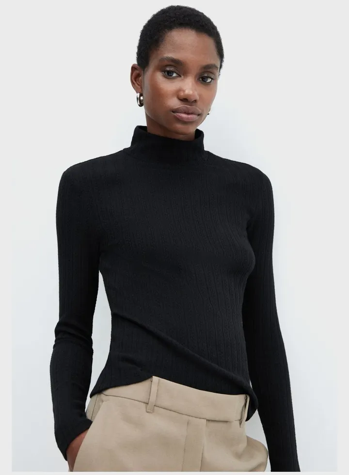 High Neck T-Shirt