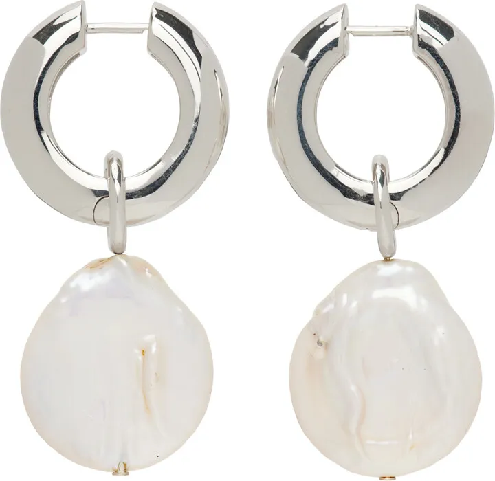 AGMES Silver Josephine Earrings