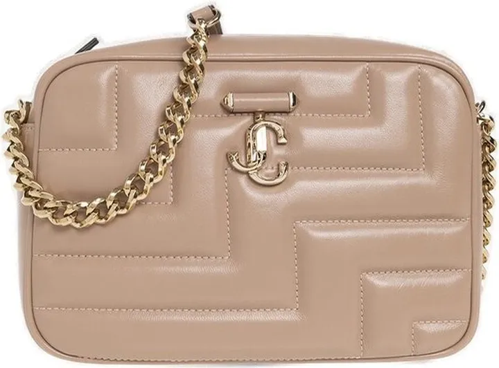 Jimmy Choo Varenne Quilted Medium Camera Bag