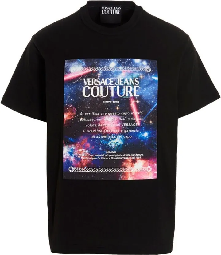Versace Jeans Couture Graphic-Printed Crewneck T-Shirt