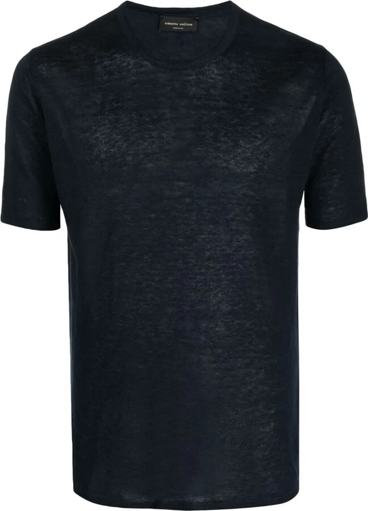 round-neck T-shirt