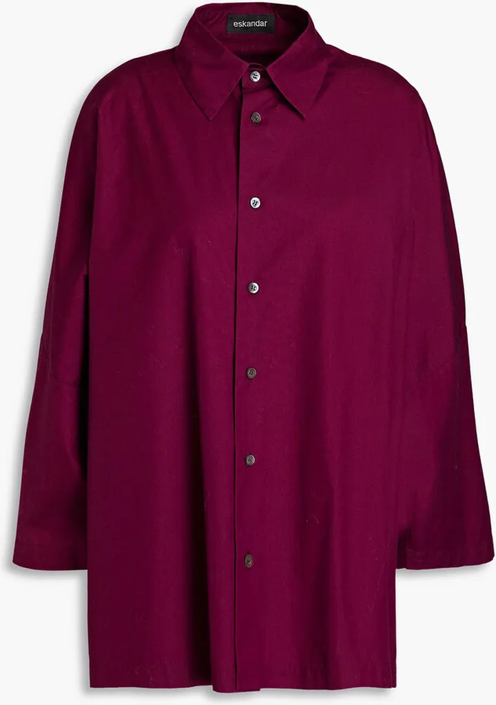Cotton-poplin shirt