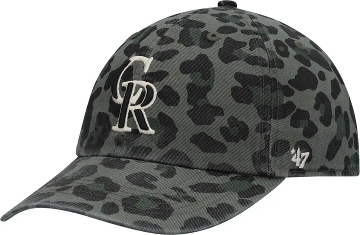 Women's '47 Brand Green Colorado Rockies Bagheera Clean Up Adjustable Hat