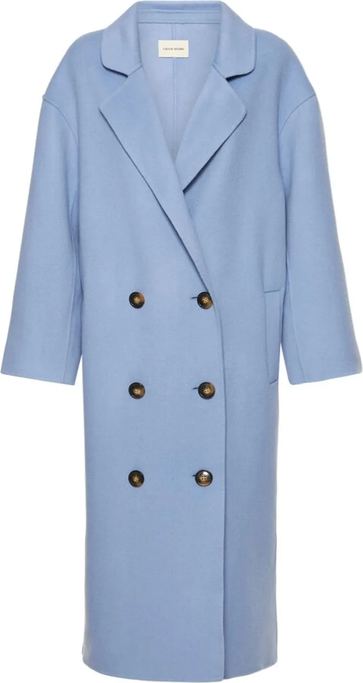 Borneo wool & cashmere coat