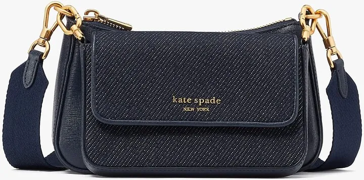 Kate Spade Morgan Denim Double Up Crossbody