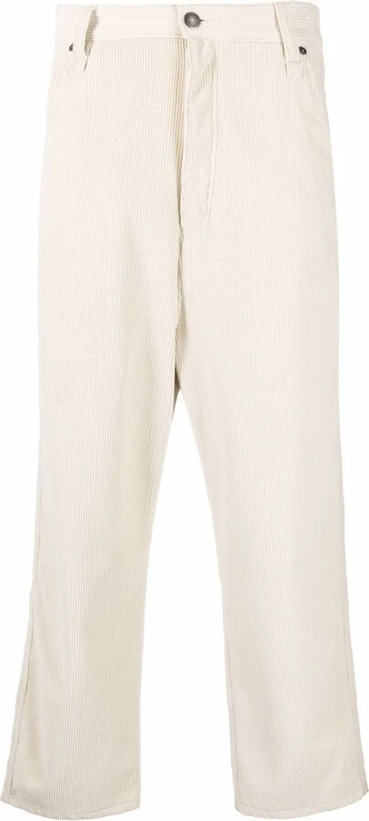 Straight-Leg Corduroy Trousers