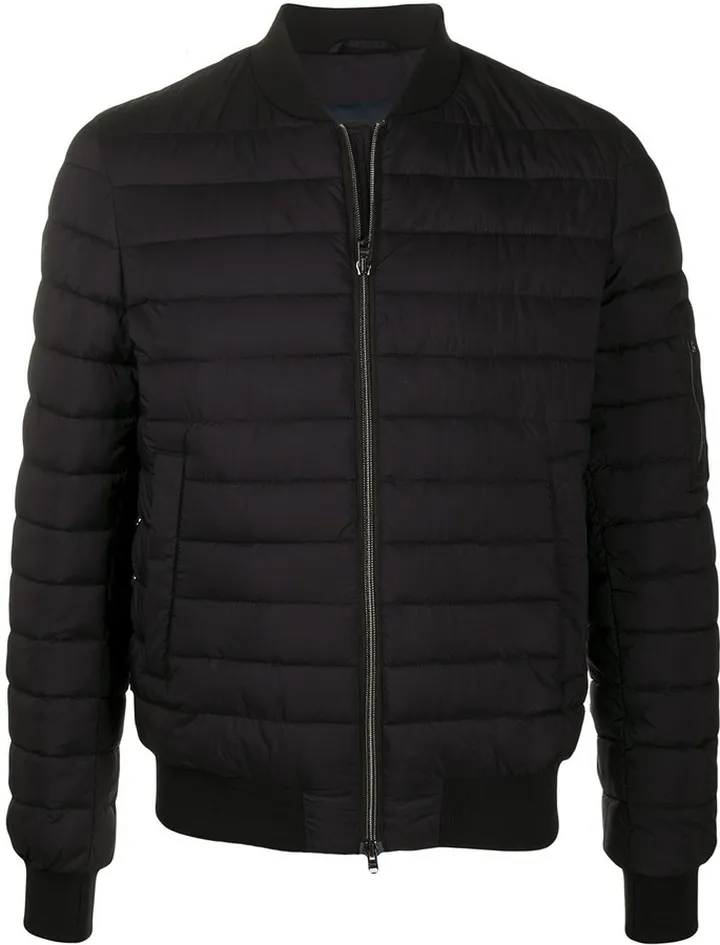 Padded Down Bomber Jacket