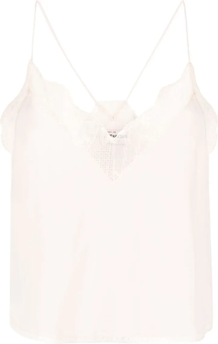 Christy lace-trim camisole