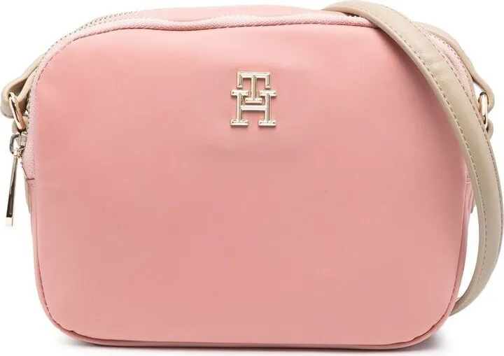 Logo-Plaque Crossbody Bag