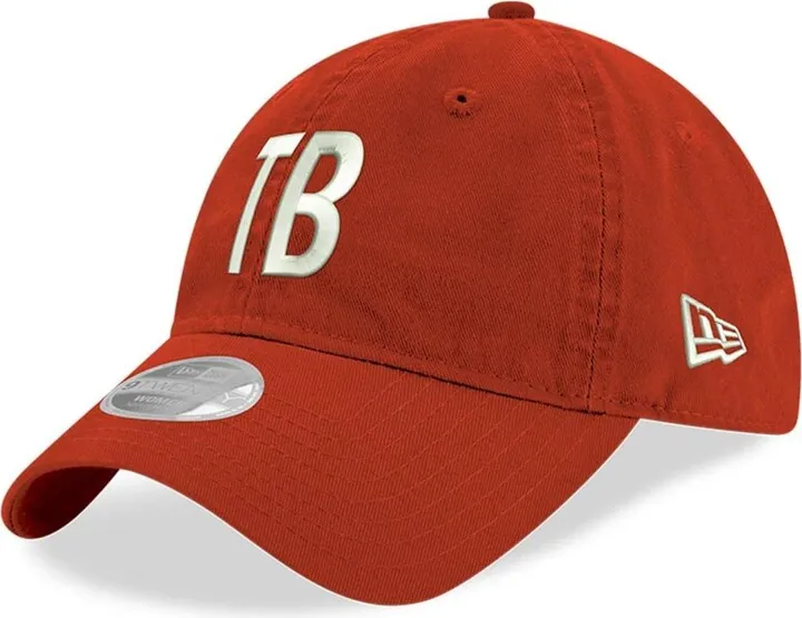 Women's New Era Red Tampa Bay Buccaneers Hometown Team 9Twenty Adjustable Hat