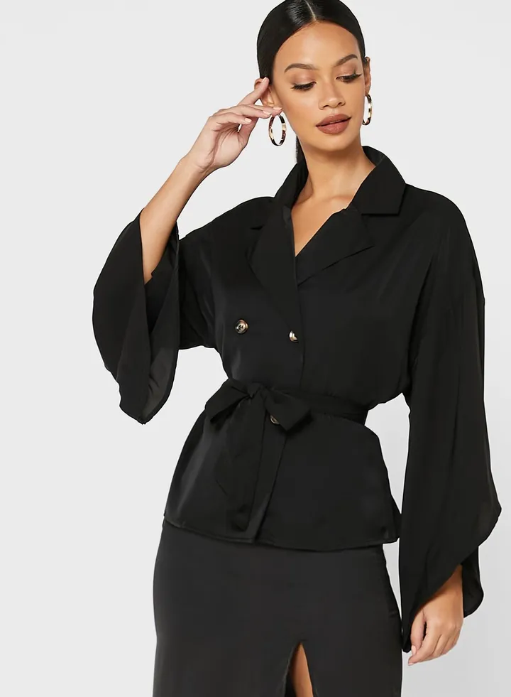 Self Tie Wrap Top