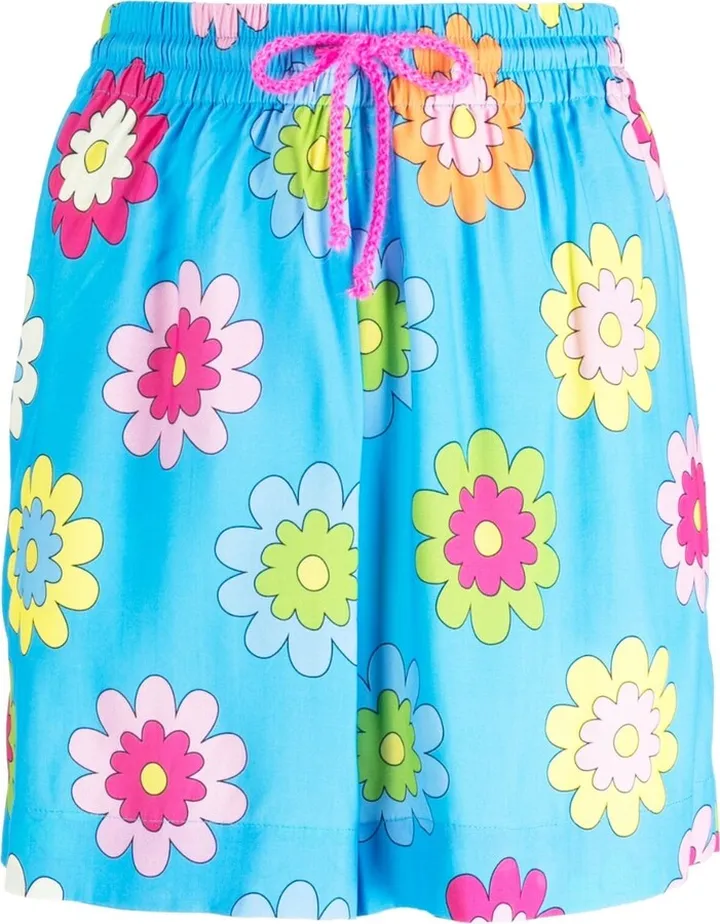Floral-Print Shorts