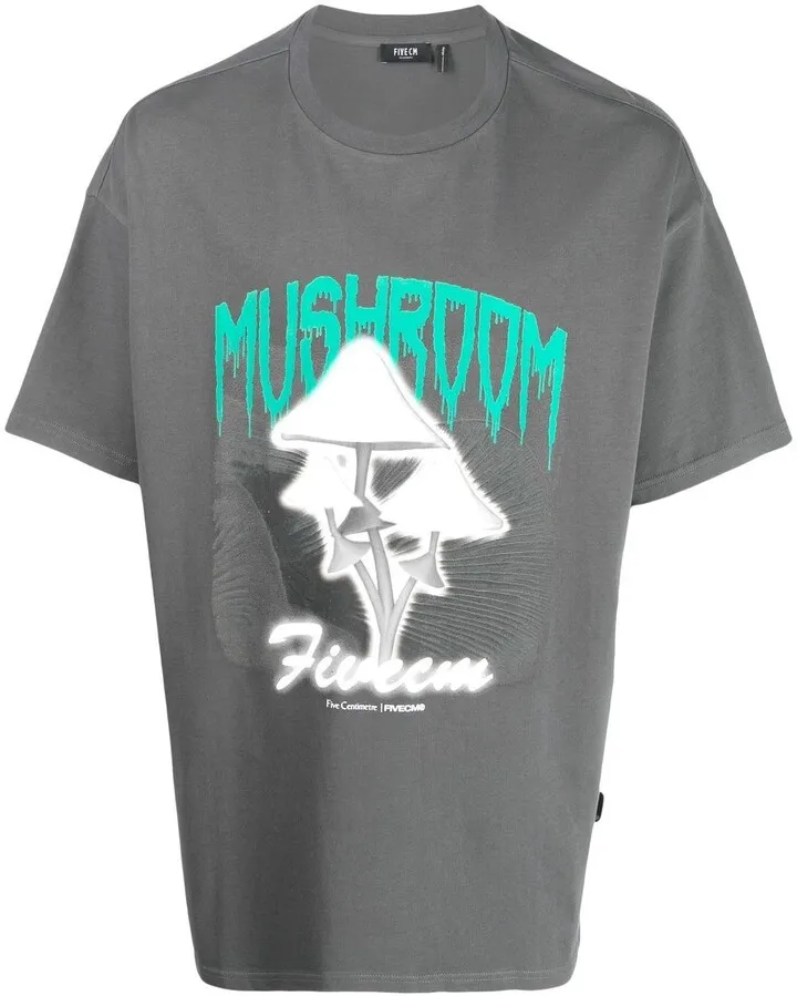 graphic-print short-sleeve T-shirt