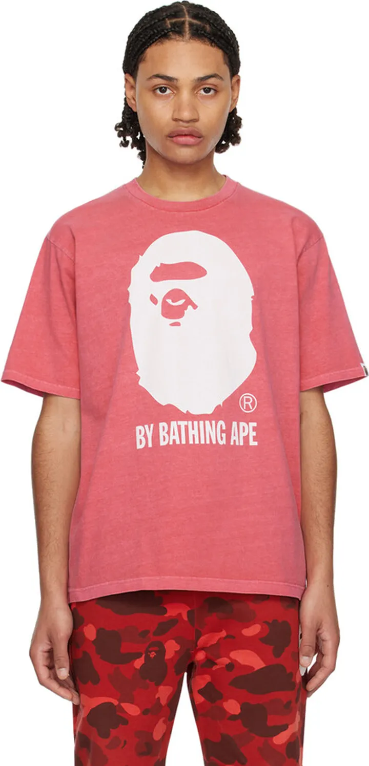 BAPE Red Overdye T-Shirt