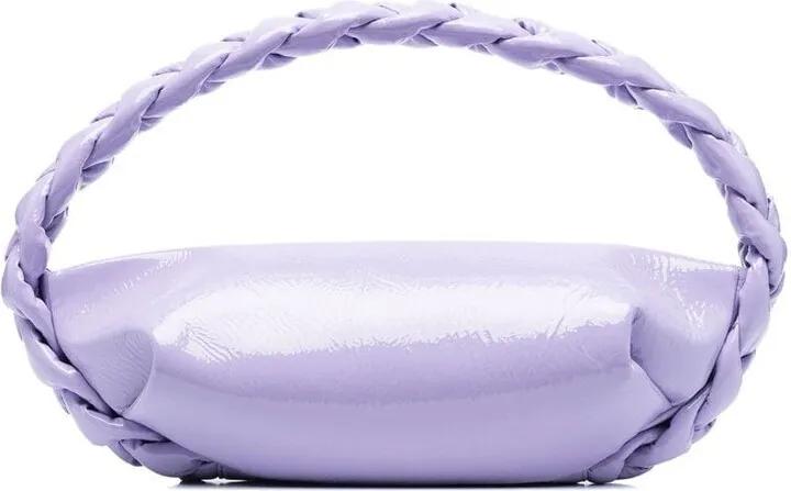 Patent-Finish Leather Bag