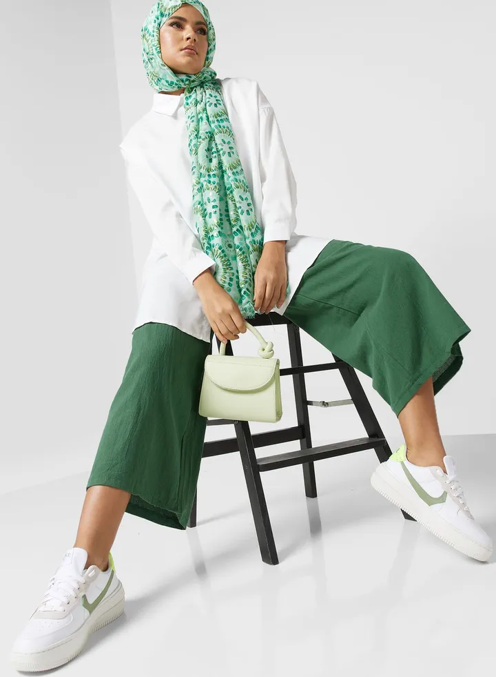 Wide Leg Casual Pants