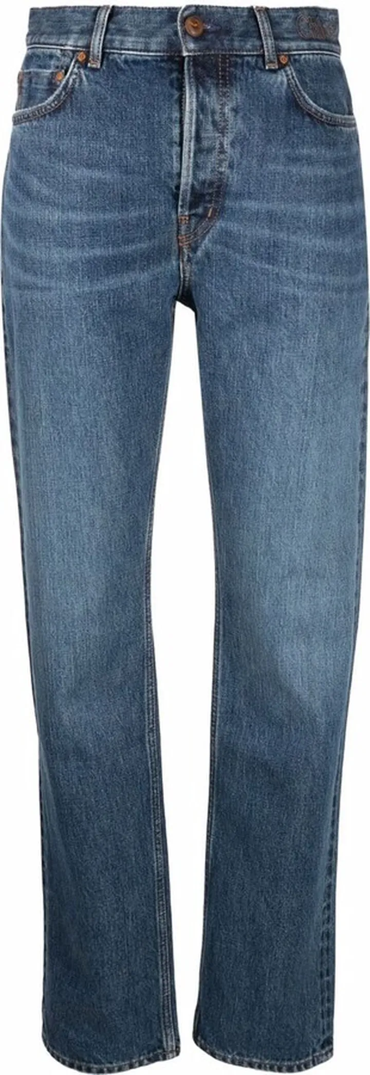 Slim-Cut Denim Jeans