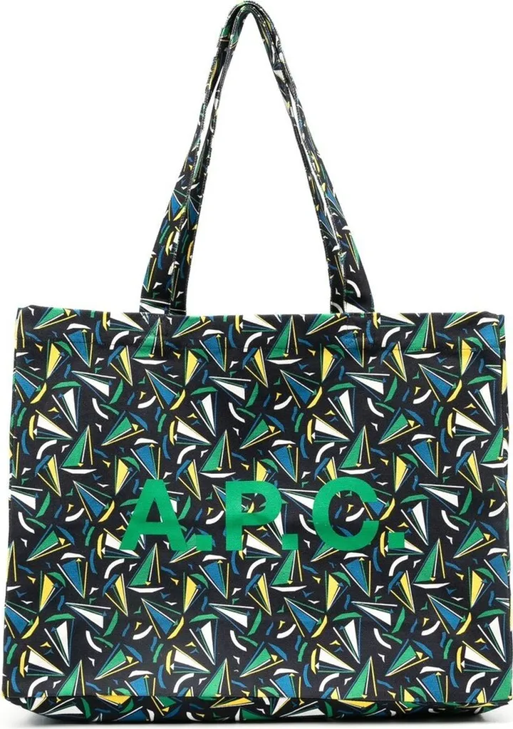 Lou graphic-print tote bag