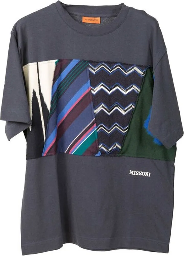 Missoni Patchwork Crewneck T-Shirt
