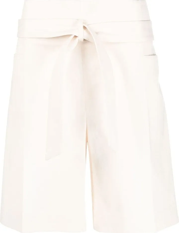 Belted Waist Shorts
