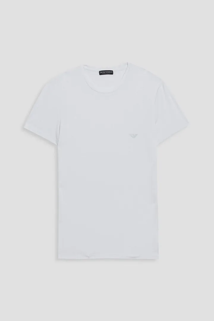 Printed modal-blend jersey T-shirt