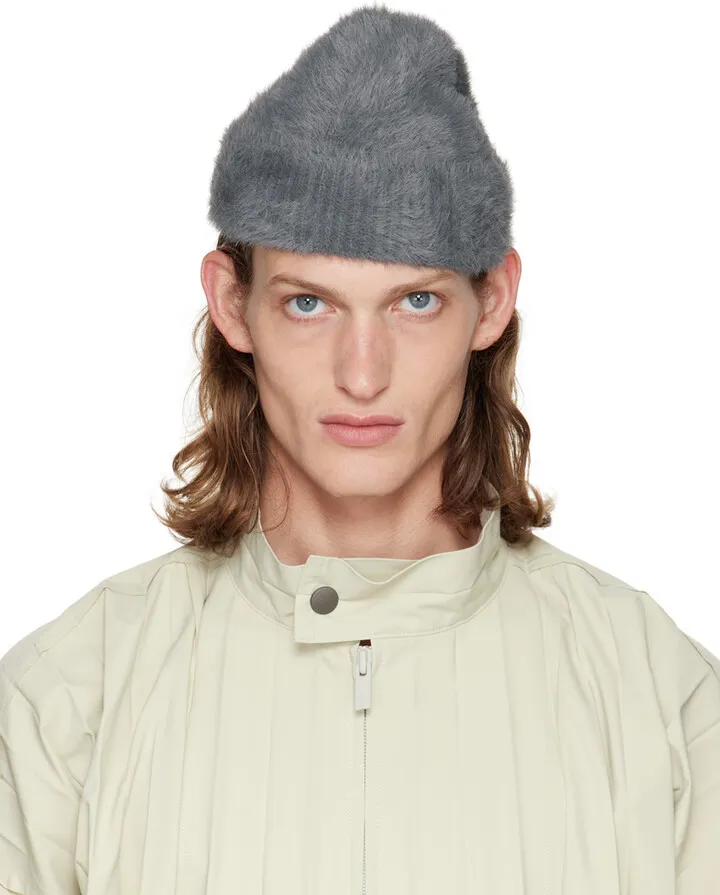 Craig Green Gray Fluffy Beanie