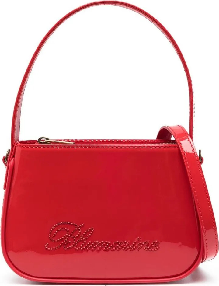 Logo-Detail Leather Mini Bag