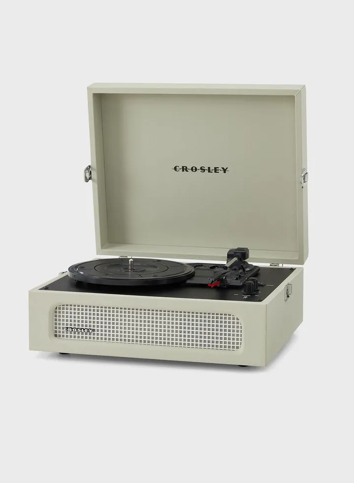 Voyager Portable Turntable With Bluetooth Out