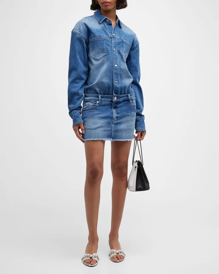 Linda Denim Mini Dress