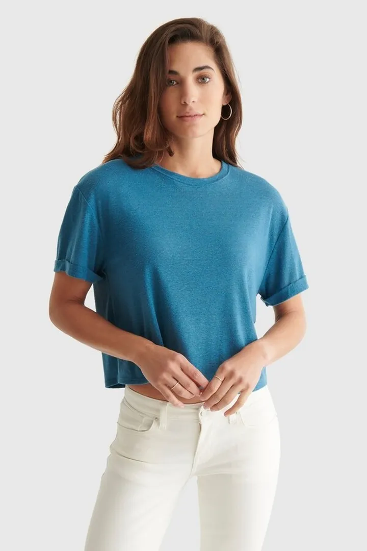 Crop Boyfriend Tee