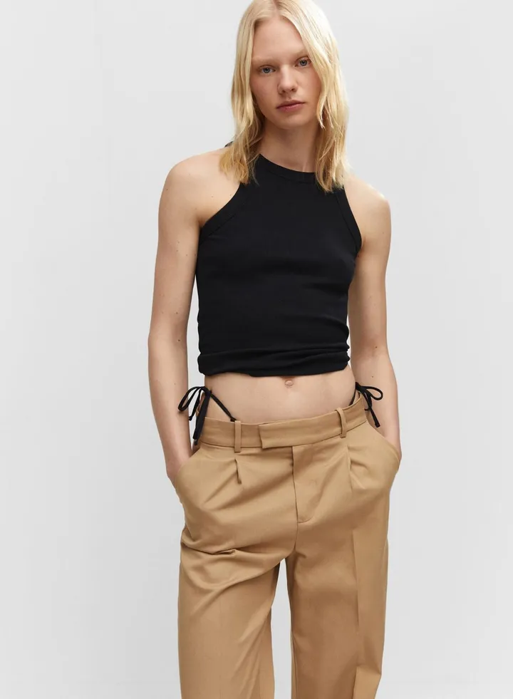 Ribbed Knitted Top