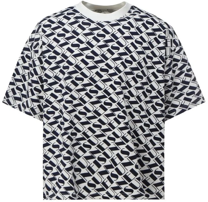 Sunnei All-Over Monogram Printed T-Shirt