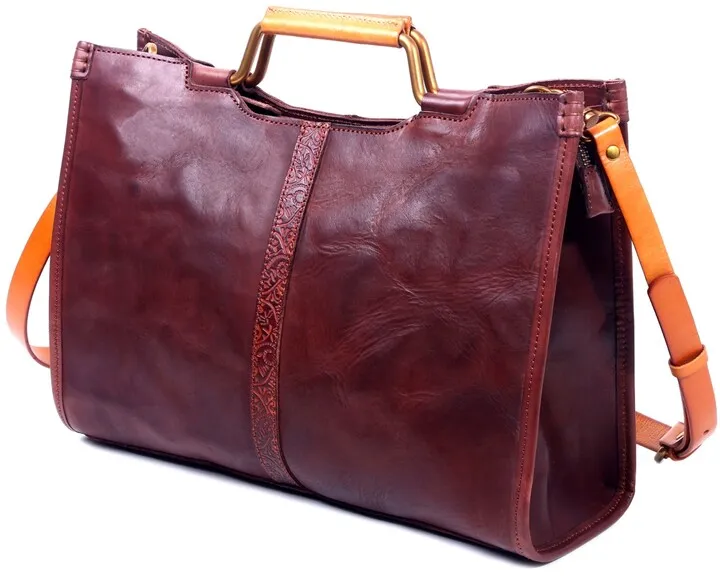 Old Trend Women's Genuine Leather Camden Tote Bag