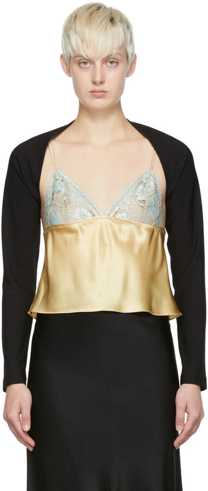 Wolford Black Nao Takekoshi Edition Cardigan
